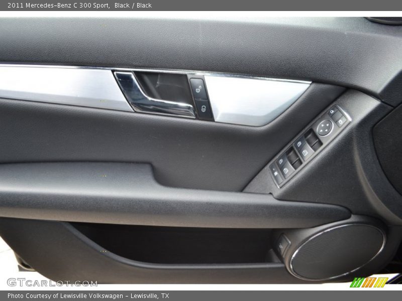 Black / Black 2011 Mercedes-Benz C 300 Sport
