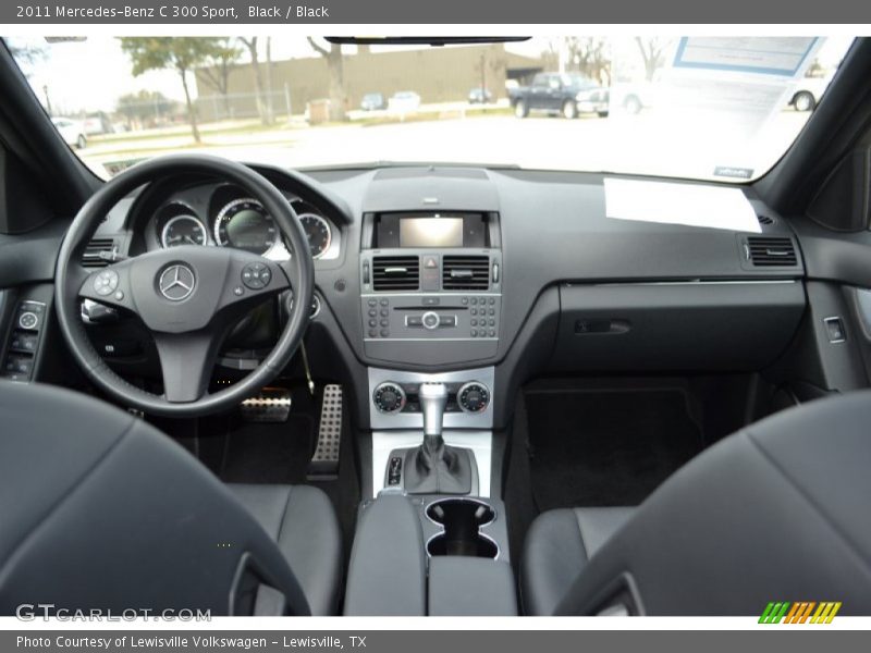 Black / Black 2011 Mercedes-Benz C 300 Sport