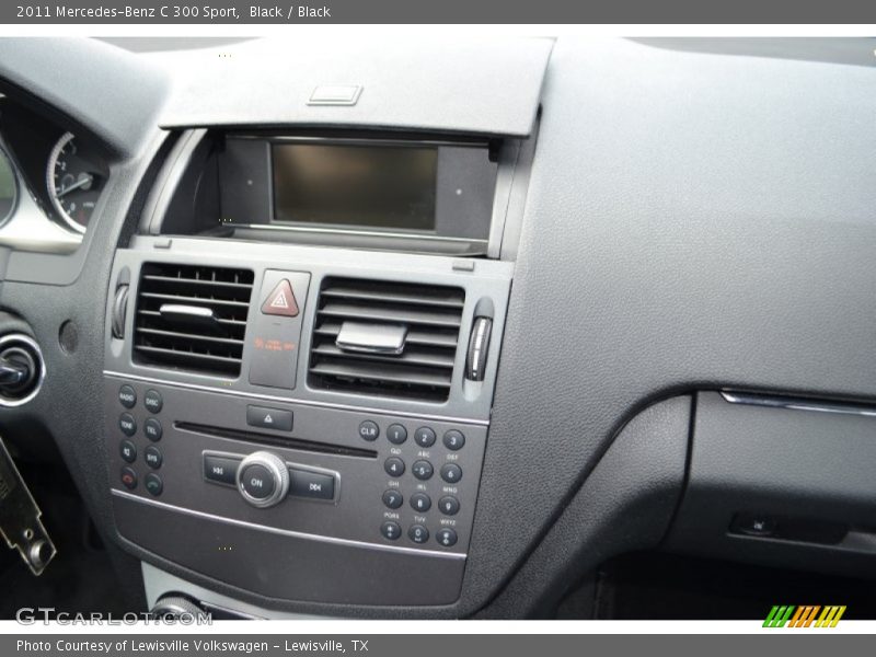 Black / Black 2011 Mercedes-Benz C 300 Sport