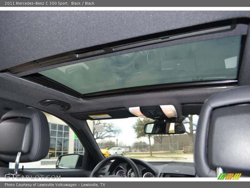 Black / Black 2011 Mercedes-Benz C 300 Sport