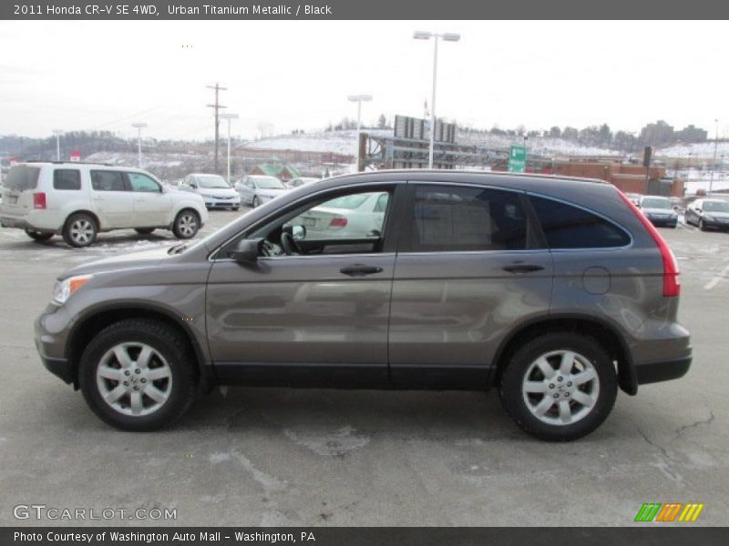 Urban Titanium Metallic / Black 2011 Honda CR-V SE 4WD