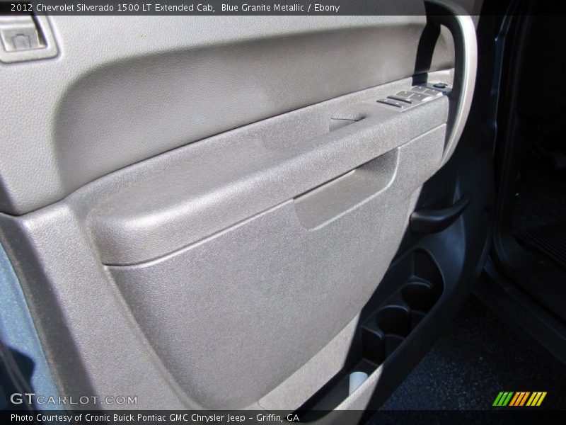 Blue Granite Metallic / Ebony 2012 Chevrolet Silverado 1500 LT Extended Cab