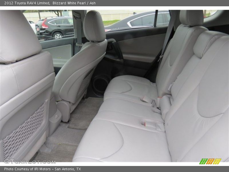 Blizzard White Pearl / Ash 2012 Toyota RAV4 Limited
