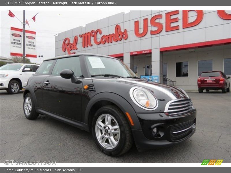 Midnight Black Metallic / Carbon Black 2013 Mini Cooper Hardtop