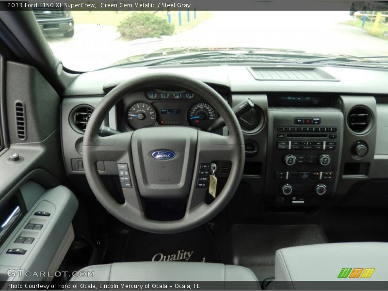 Dashboard of 2013 F150 XL SuperCrew