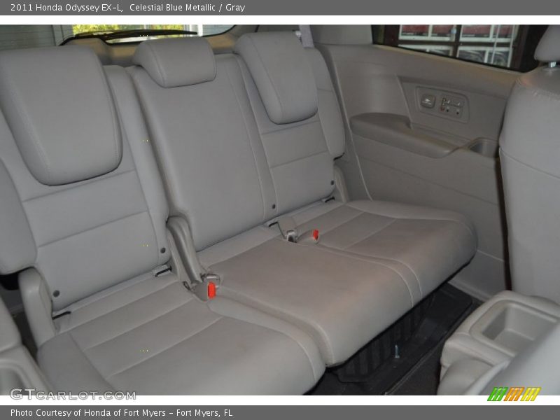 Celestial Blue Metallic / Gray 2011 Honda Odyssey EX-L