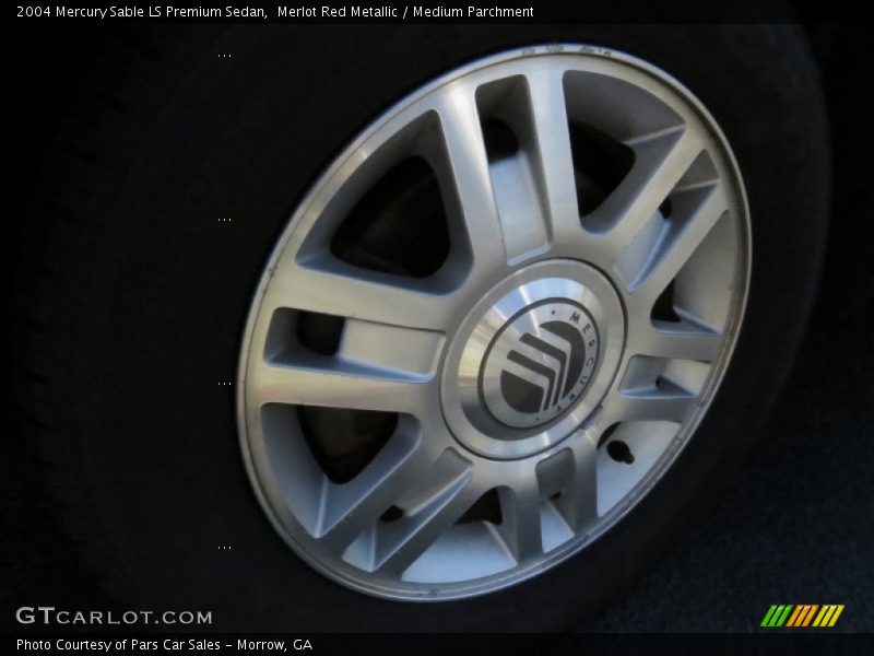 Merlot Red Metallic / Medium Parchment 2004 Mercury Sable LS Premium Sedan