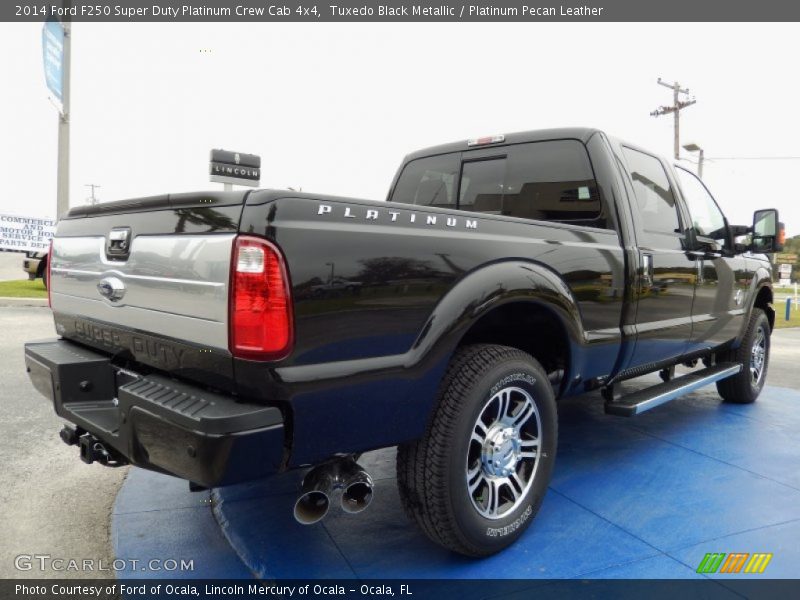  2014 F250 Super Duty Platinum Crew Cab 4x4 Tuxedo Black Metallic