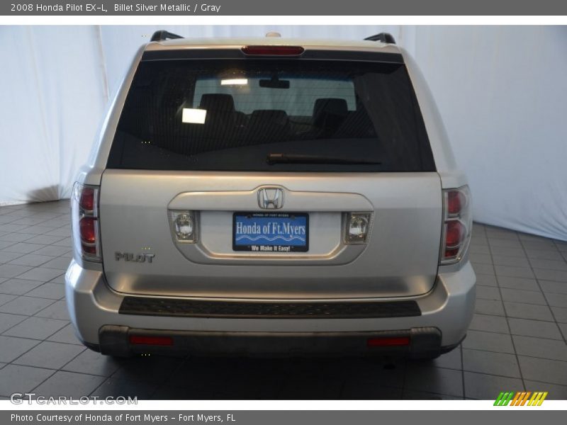 Billet Silver Metallic / Gray 2008 Honda Pilot EX-L