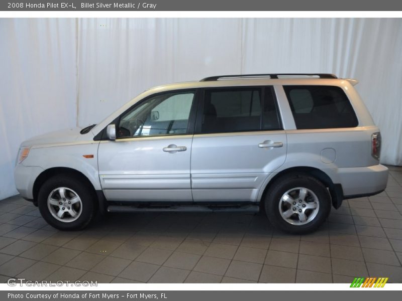 Billet Silver Metallic / Gray 2008 Honda Pilot EX-L