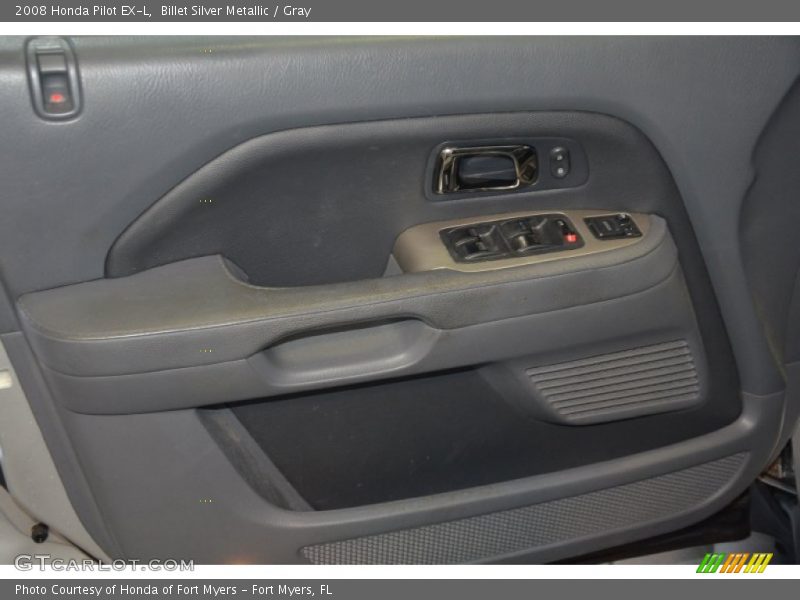 Billet Silver Metallic / Gray 2008 Honda Pilot EX-L