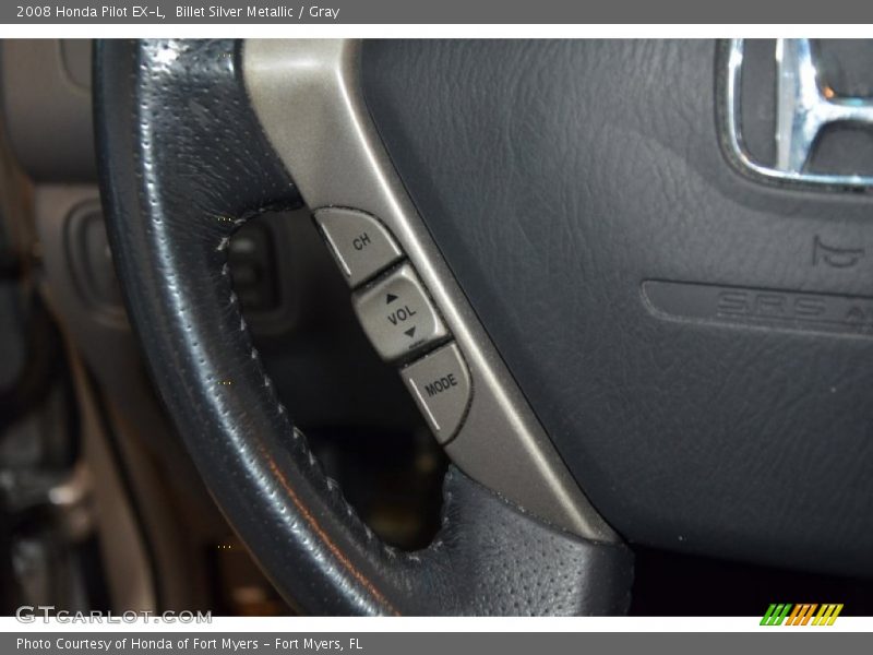 Billet Silver Metallic / Gray 2008 Honda Pilot EX-L