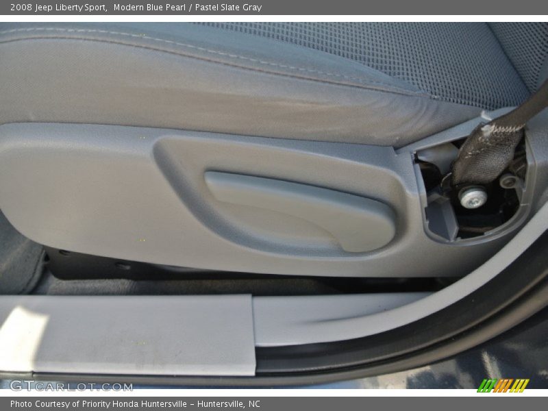 Modern Blue Pearl / Pastel Slate Gray 2008 Jeep Liberty Sport