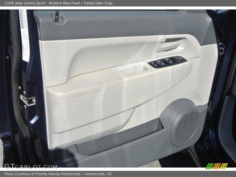 Modern Blue Pearl / Pastel Slate Gray 2008 Jeep Liberty Sport