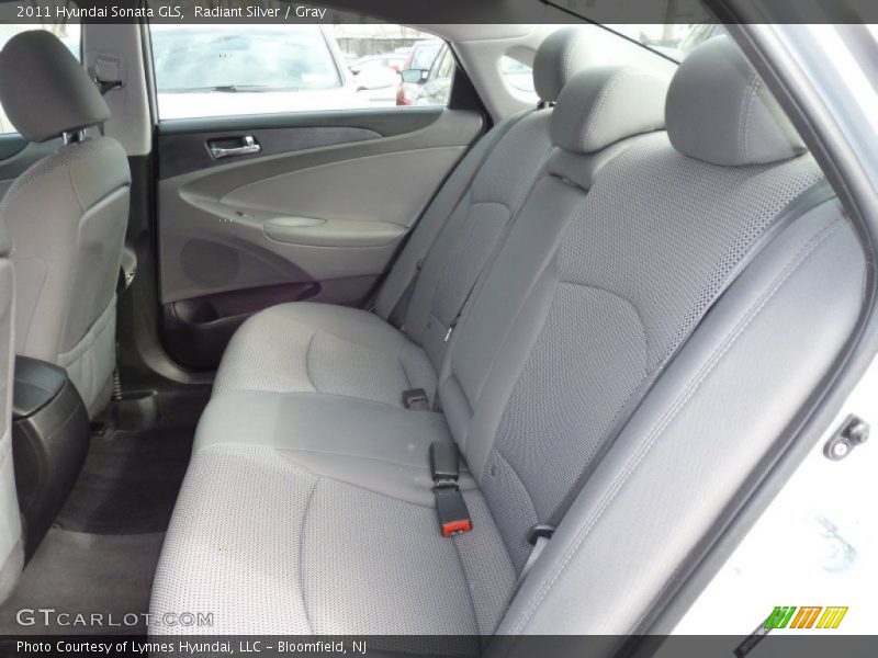 Radiant Silver / Gray 2011 Hyundai Sonata GLS