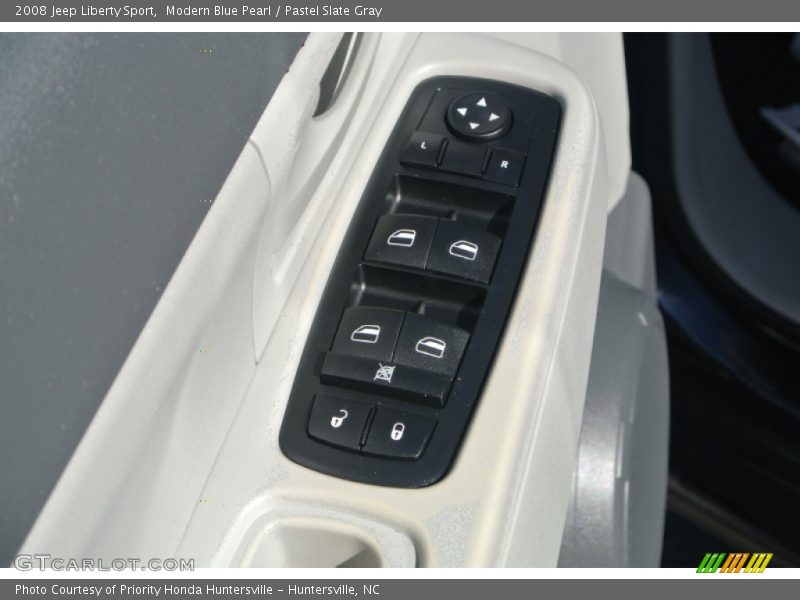 Modern Blue Pearl / Pastel Slate Gray 2008 Jeep Liberty Sport