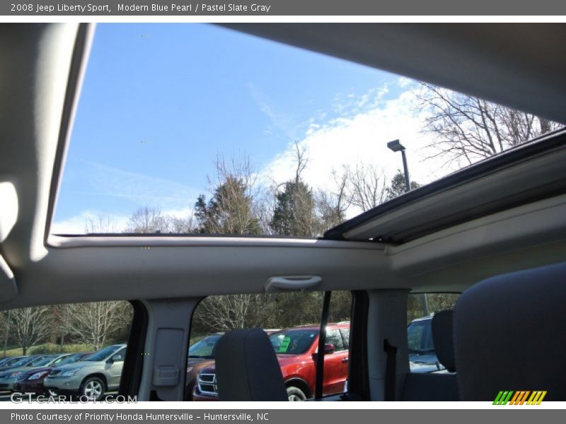 Modern Blue Pearl / Pastel Slate Gray 2008 Jeep Liberty Sport
