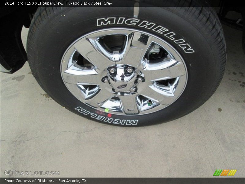 Tuxedo Black / Steel Grey 2014 Ford F150 XLT SuperCrew