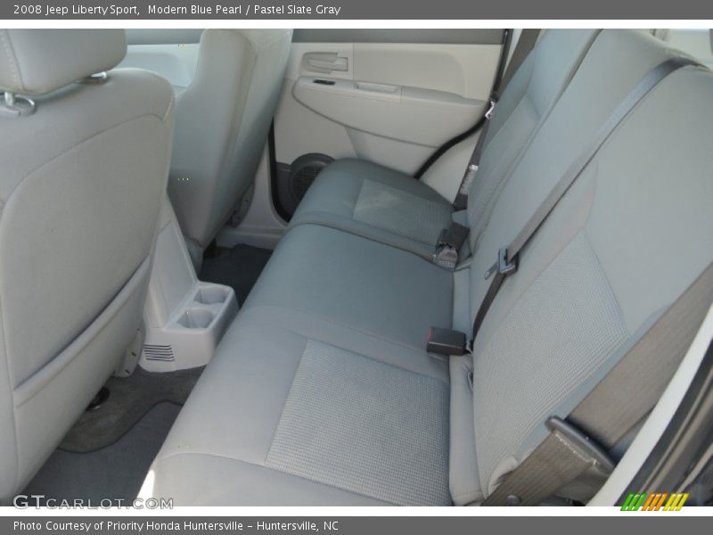 Modern Blue Pearl / Pastel Slate Gray 2008 Jeep Liberty Sport