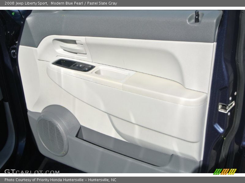 Modern Blue Pearl / Pastel Slate Gray 2008 Jeep Liberty Sport