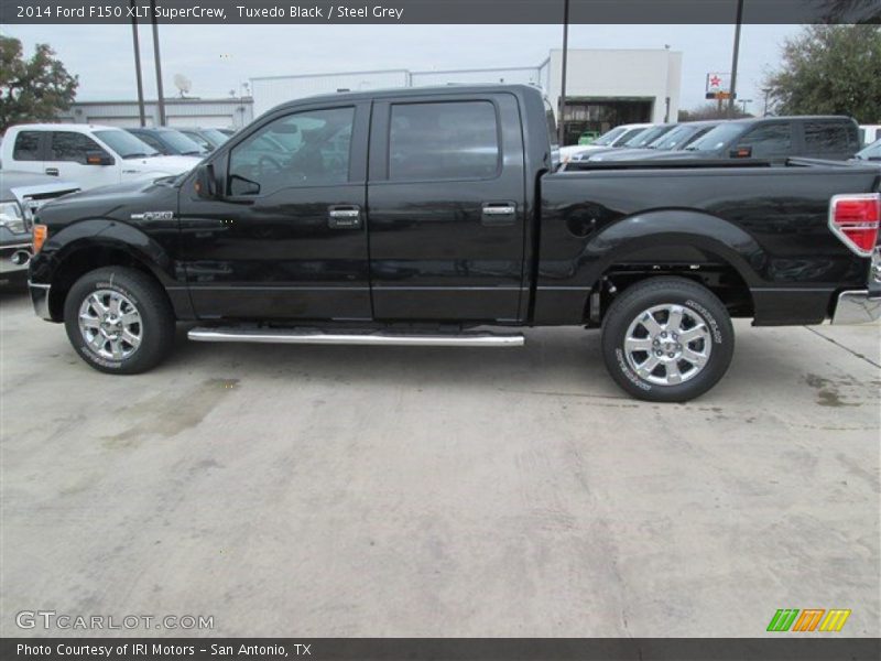 Tuxedo Black / Steel Grey 2014 Ford F150 XLT SuperCrew