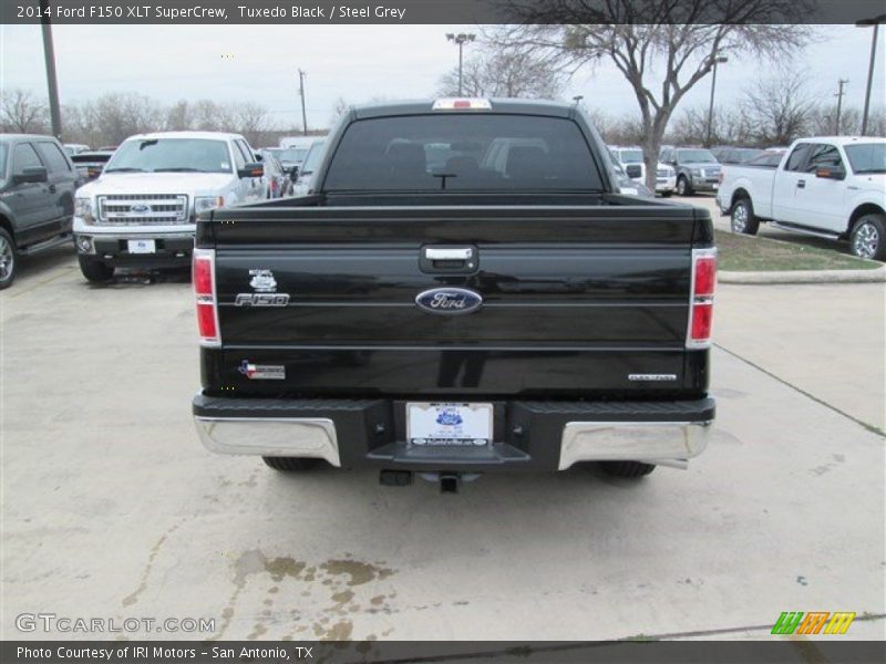 Tuxedo Black / Steel Grey 2014 Ford F150 XLT SuperCrew