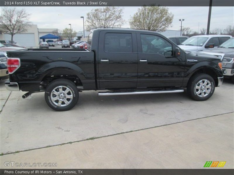 Tuxedo Black / Steel Grey 2014 Ford F150 XLT SuperCrew