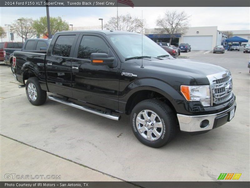 Tuxedo Black / Steel Grey 2014 Ford F150 XLT SuperCrew