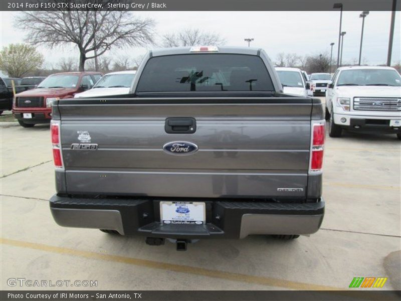 Sterling Grey / Black 2014 Ford F150 STX SuperCrew