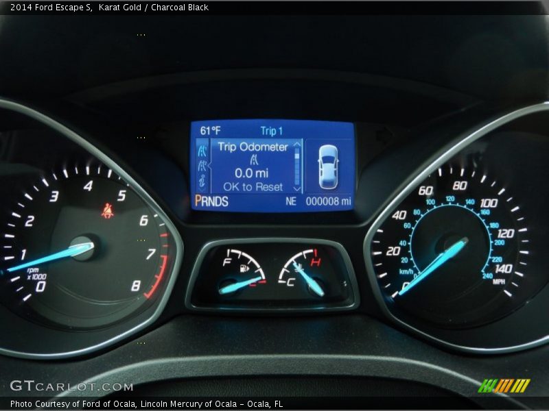  2014 Escape S S Gauges