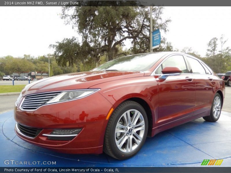 Sunset / Light Dune 2014 Lincoln MKZ FWD