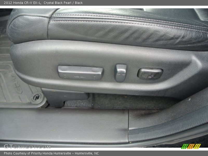 Crystal Black Pearl / Black 2012 Honda CR-V EX-L