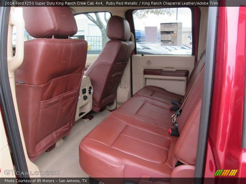 Ruby Red Metallic / King Ranch Chaparral Leather/Adobe Trim 2014 Ford F250 Super Duty King Ranch Crew Cab 4x4