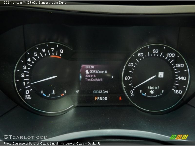 Sunset / Light Dune 2014 Lincoln MKZ FWD