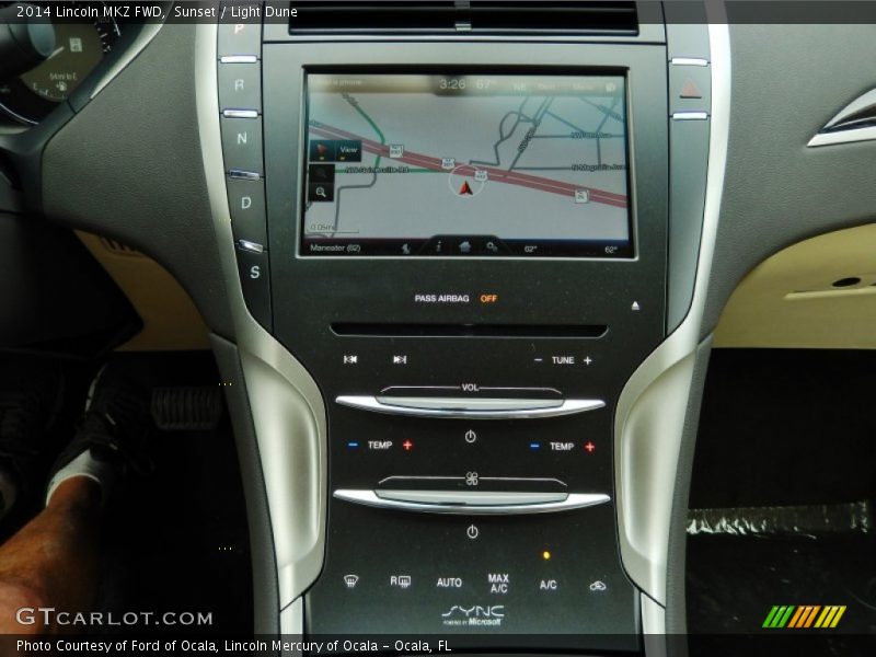 Sunset / Light Dune 2014 Lincoln MKZ FWD