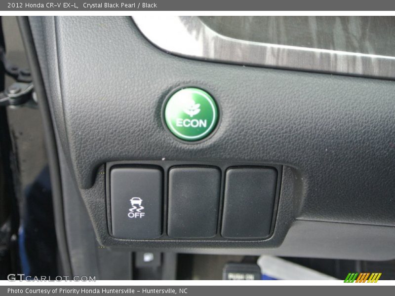 Crystal Black Pearl / Black 2012 Honda CR-V EX-L
