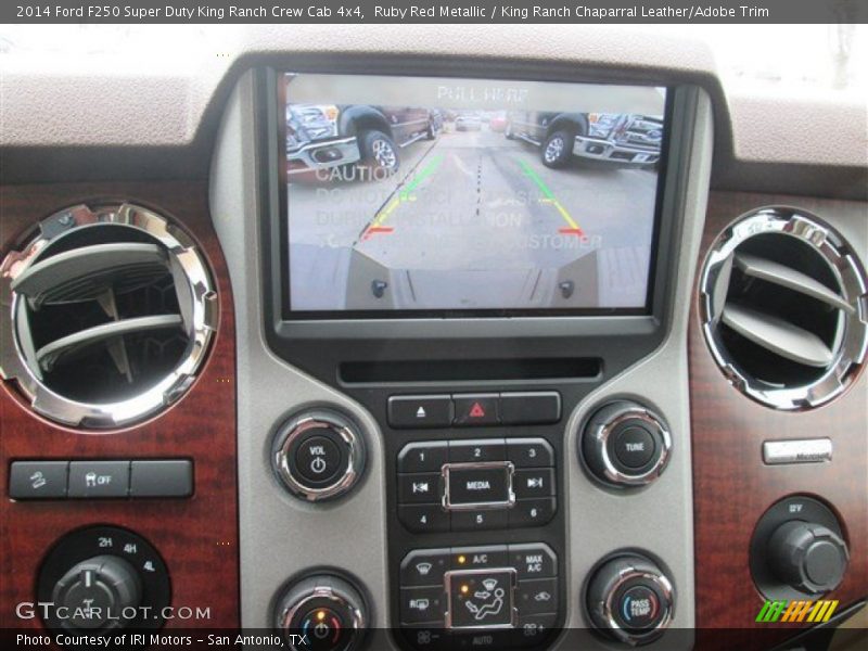 Ruby Red Metallic / King Ranch Chaparral Leather/Adobe Trim 2014 Ford F250 Super Duty King Ranch Crew Cab 4x4