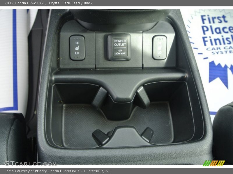 Crystal Black Pearl / Black 2012 Honda CR-V EX-L
