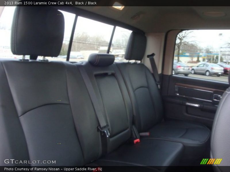 Black / Black 2013 Ram 1500 Laramie Crew Cab 4x4