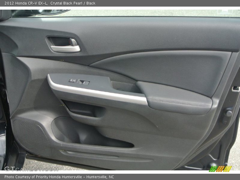 Crystal Black Pearl / Black 2012 Honda CR-V EX-L