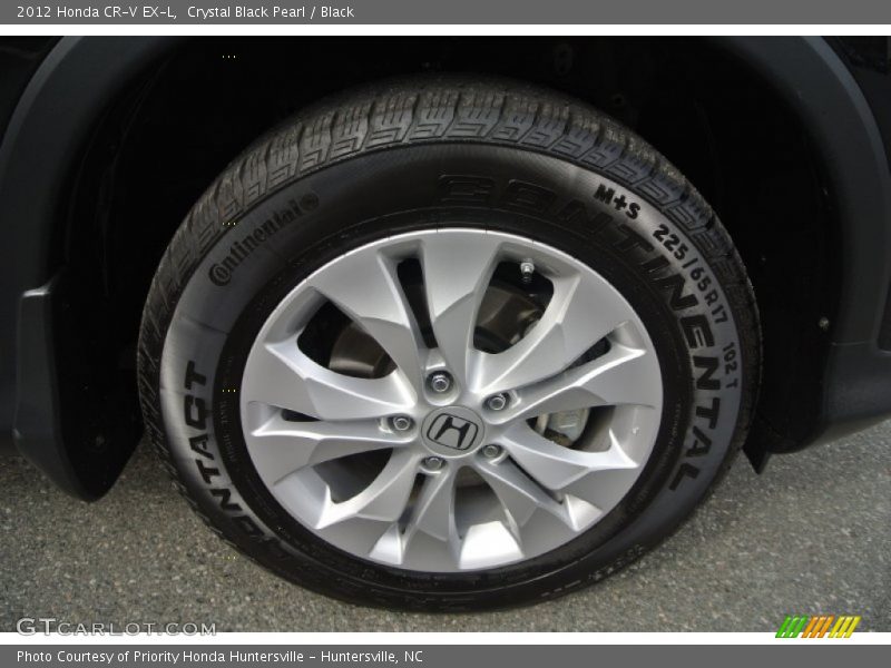 Crystal Black Pearl / Black 2012 Honda CR-V EX-L