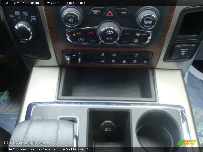 Black / Black 2013 Ram 1500 Laramie Crew Cab 4x4