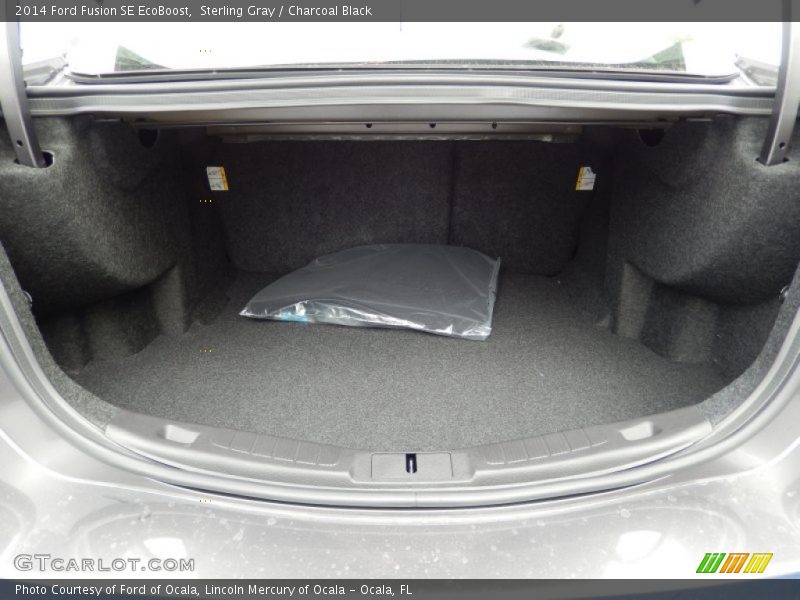  2014 Fusion SE EcoBoost Trunk