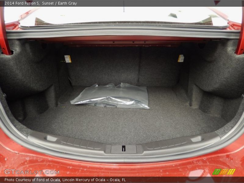 Sunset / Earth Gray 2014 Ford Fusion S