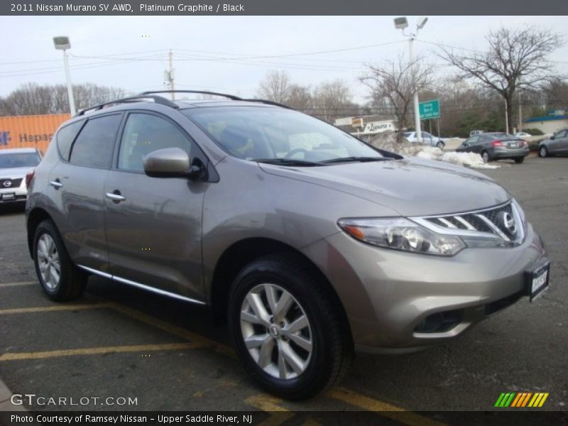 Platinum Graphite / Black 2011 Nissan Murano SV AWD