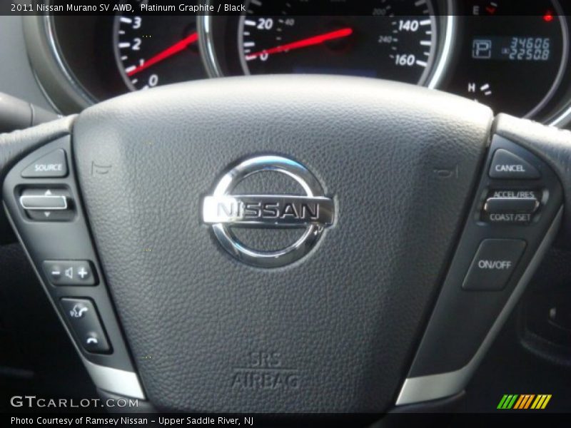 Platinum Graphite / Black 2011 Nissan Murano SV AWD
