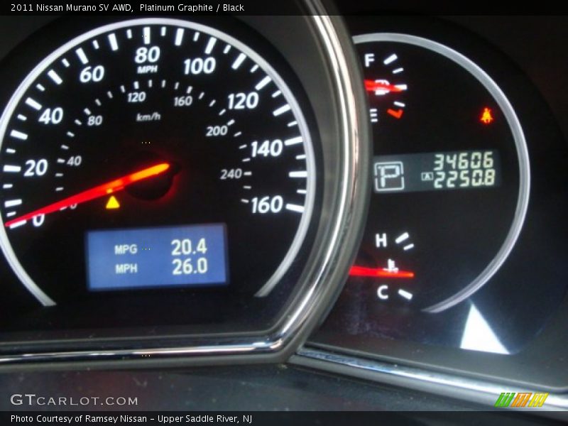 Platinum Graphite / Black 2011 Nissan Murano SV AWD