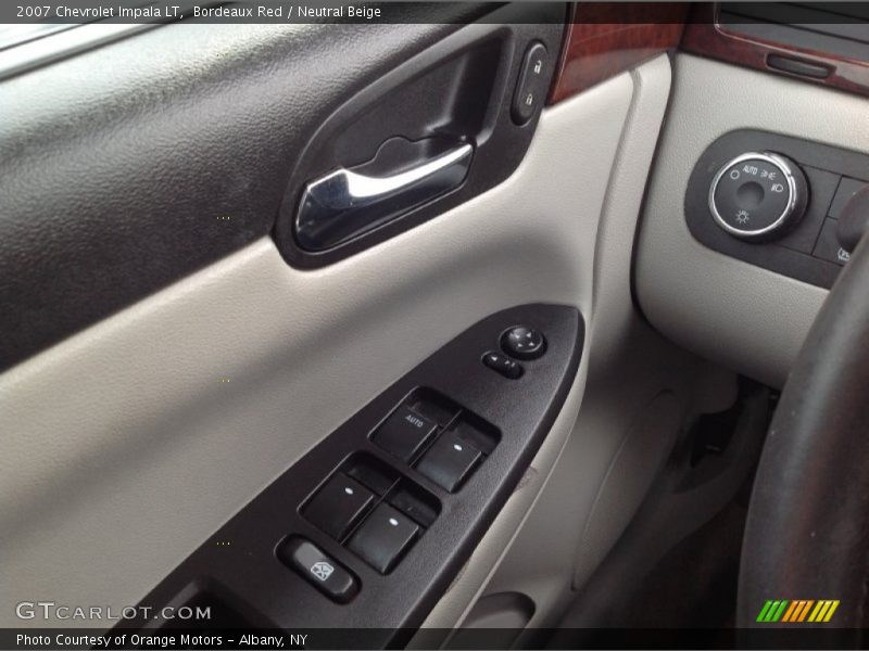 Bordeaux Red / Neutral Beige 2007 Chevrolet Impala LT