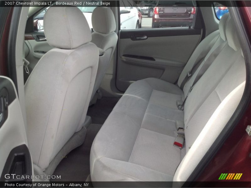 Bordeaux Red / Neutral Beige 2007 Chevrolet Impala LT