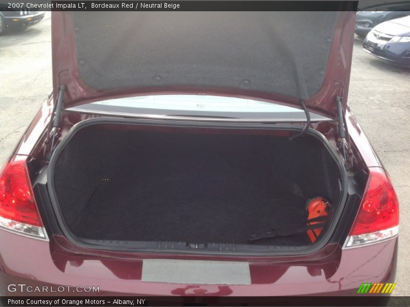 Bordeaux Red / Neutral Beige 2007 Chevrolet Impala LT